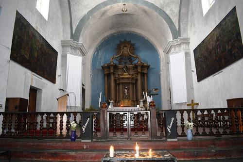 En el altar mayor se venera a Cristo Redentor y al patrono San Pablo Apóstol. (Foto: Leonel Vásquez/Colaborador)