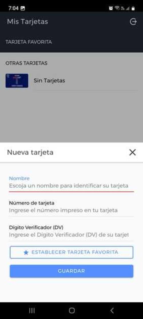 Registra tu propia tarjeta, los números de la misma y el DV se encuentran en la parte trasera. (Foto: Archivo)