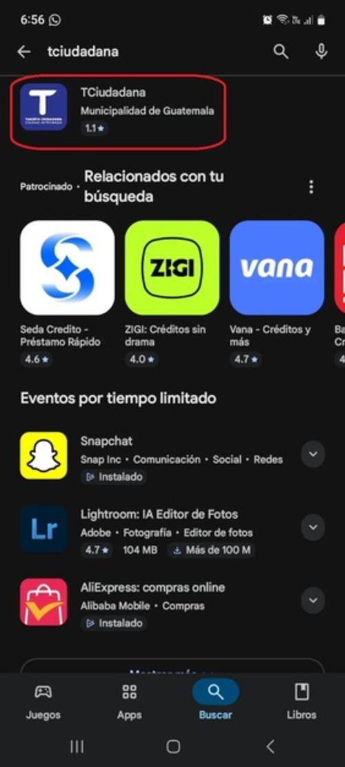 Primero debes de localizar la aplicación para descargarla. (Foto: Archivo)