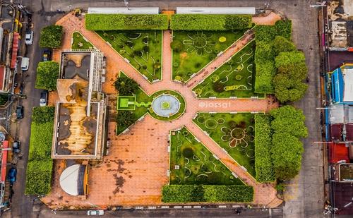 Esta es la vista aerea del parque. (Foto: Sistema de Información Cultural)