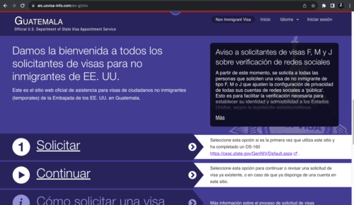 Debes dar clic en solicitar.