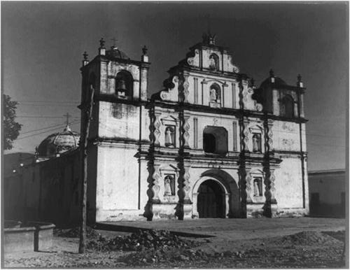 Fachada del Santuario Nuestra Señora del Tránsito, ubicado actualmente en la 7a. avenida, entre 3a. y 4a. calles de la zona 1. (Foto: cortesía)