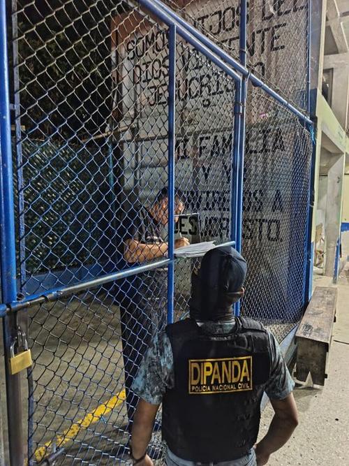 El reo Diego Alexander Robles Fuentes fue notificado de nuevo proceso por extorsión. (Foto: PNC)