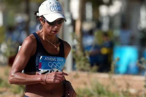 Teresita Collado durante su participación en los Juegos Olímpicos de 2004. (RR.SS)