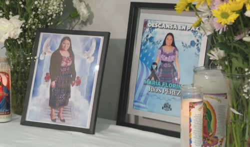 Los servicios funerarios de la guatemalteca fueron realizados en Indianápolis. (Foto: WTHR)