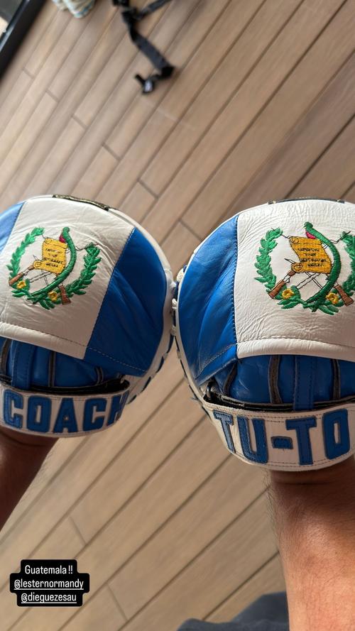 Adria Arjona demostró fuerza y técnica durante su sesión de boxeo. (Foto: Instagram)