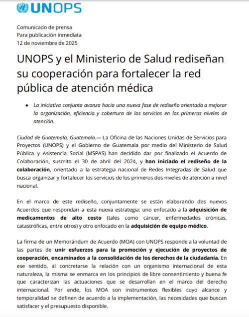 (Foto: UNOPS)