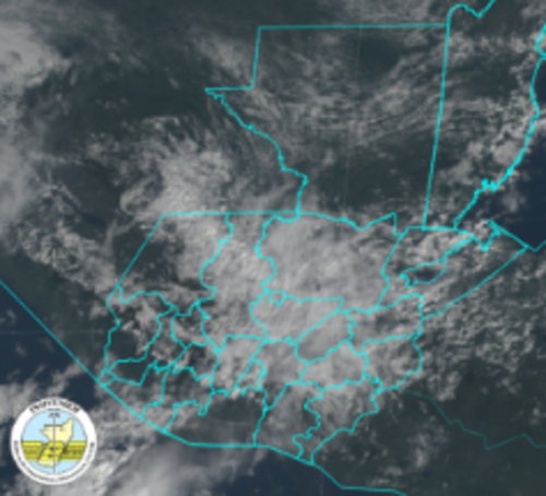 Se prevé el ingreso de humedad desde ambos litorales. (Foto: Insivumeh)