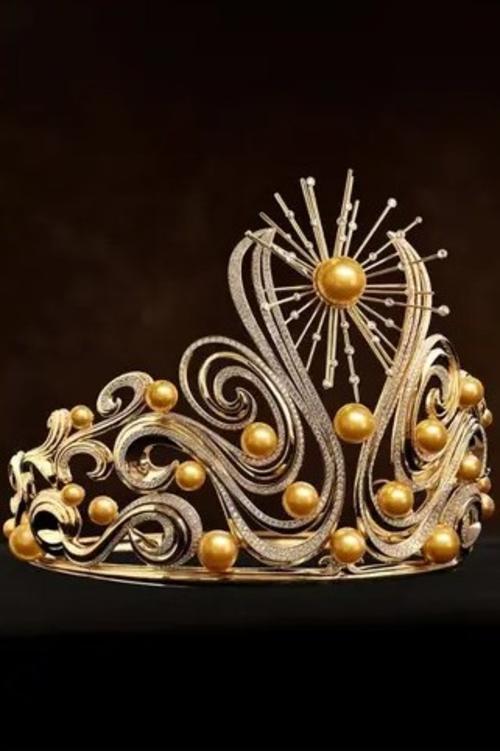 Las perlas doradas del Mar del Sur dan vida a esta obra maestra. (Foto: Instagram)