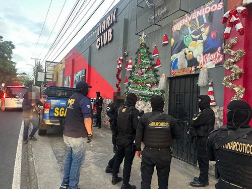 Allanan el Club Shark, por la desaparición de Andrea Fernanda Zepeda de Paz. (Foto: MP)