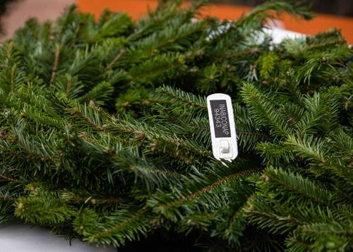 Coronas y guirnaldas de pinabete certificado garantizan productos sostenibles y amigables con el medio ambiente. (Foto: Sandra Sebastián/Colaboradora)