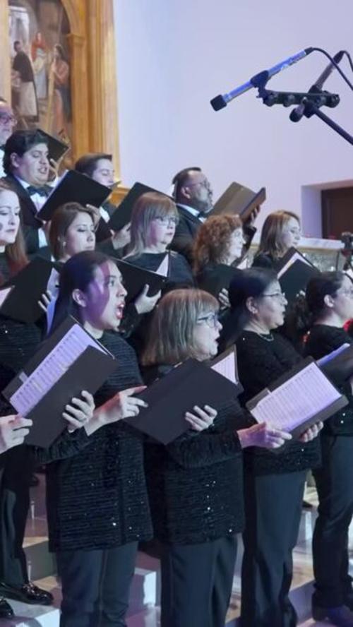 El coro está compuesto por 45 voces que tomarán parte en el concierto. (Foto: Oficial Spectare)