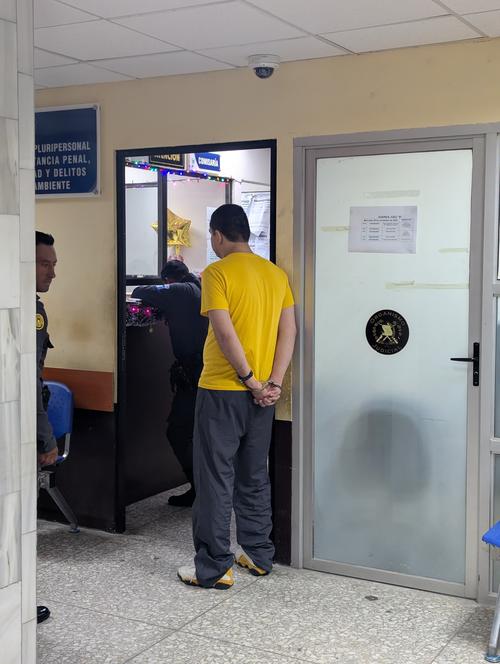 Bryan Torres acusado en el crimen de Jorge Marroquín. (Foto: cortesía)