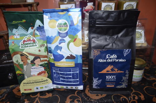 Los productos son presentados en eventos y ferias en los municipios de Huehuetenango. (Foto: José Gómez/Colaborador)