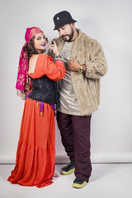 Ivette Alvarado y Gudiel Ramos toman parte de la puesta en escena. (Foto: Eddy Recinos/Colaborador)