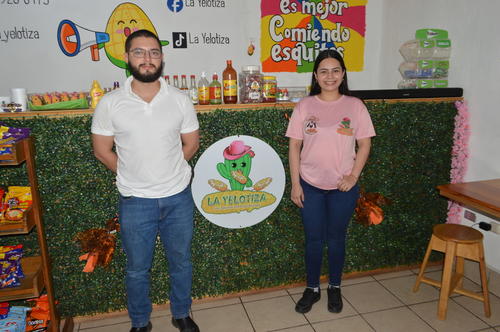 Nayeli de la Cruz triunfa con La Yelotiza y sus elotes locos. (Foto: Juan Carlos Aquino/Colaborador)