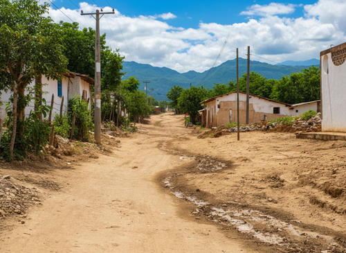 Barrio Cruz de Mayo, en los años 80. (Foto: Juan Carlos Aquino/Colaborador)