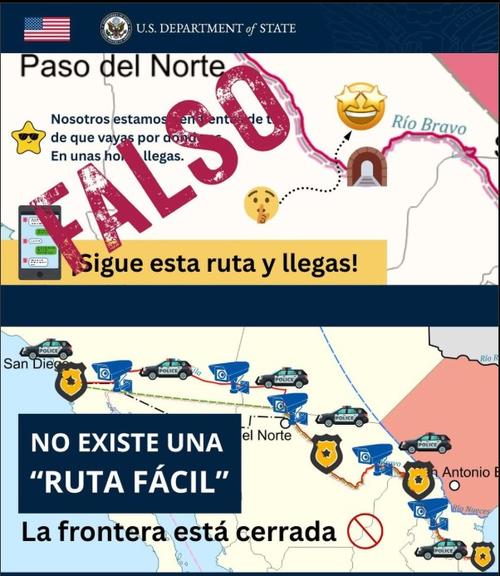 Autoridades aseguraron que ninguna ruta es fácil y que tampoco se encuentra abierta la frontera para cruces irregulares. (Foto: U. S. Embassy Guatemala City)