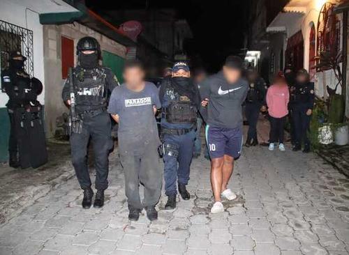 Los pandilleros se instalaron en la vivienda de un hombre que huyó tras ser amenazado y extorsionado. (Foto: PNC)