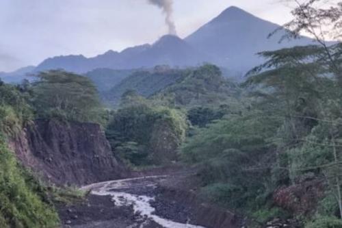 Insivumeh, Conred, Lahares, Volcán Santiaguito, alerta, Covial, Caminos, 02