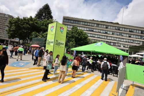 La Mega Feria de Empleo para jóvenes será frente a la Municipalidad de Guatemala. (Foto: cortesía Municipalidad de Guatemala)