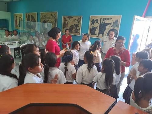 Grupos de estudiantes visitan el lugar para aprender sobre la historia local. (Foto: Redes sociales del Museo Regional de Arqueología)