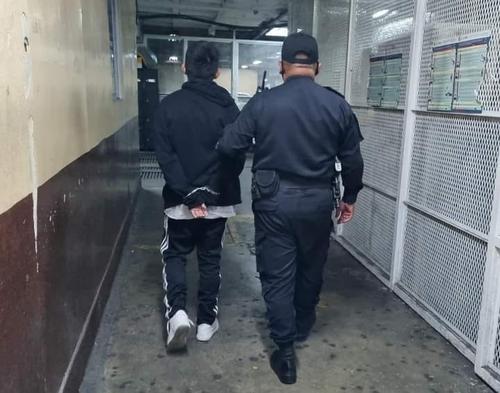 Captura de Rudy Gerardo Abac, ocurrida en 2022. (Foto: PNC/Soy502)