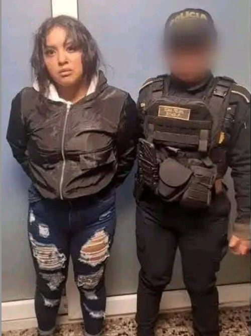 Rodríguez ya había sido detenida por complicidad en robo. (Foto: PNC)