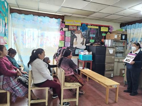 Las damas pueden recibir charlas informativas. (Foto: José García/Colaborador)