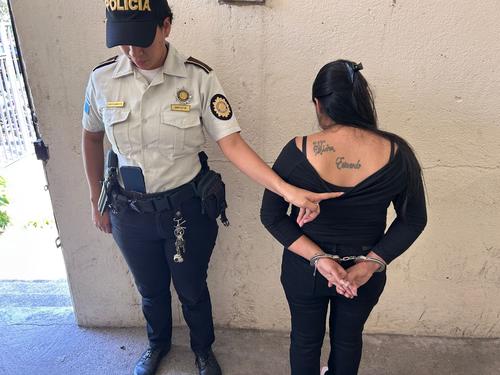 Jesse Rosales, alias "La Morena" es integrante del Barrio 18, según indicaron las autoridades. (Foto: PNC)