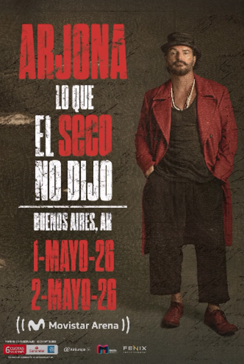 ricardo arjona fechas argentina 1