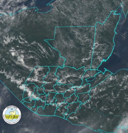 Para la tarde se esperarían las lluvias en gran parte del territorio nacional. (Foto: Insivumeh)
