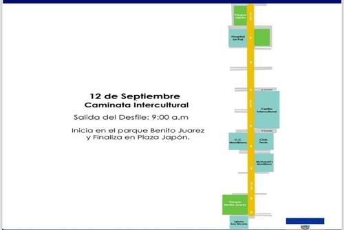 La riqueza cultural sale a las calles de la ciudad con el recorrido de la caminata intercultural. (Foto: Oswaldo Cop/Colaborador)