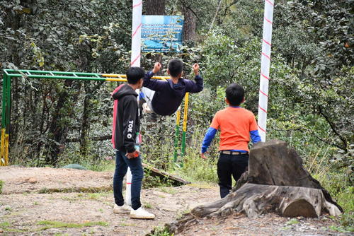 Los niños son quienes más disfrutan de las áreas verdes. (Foto: Erick Colop/Colaborador)