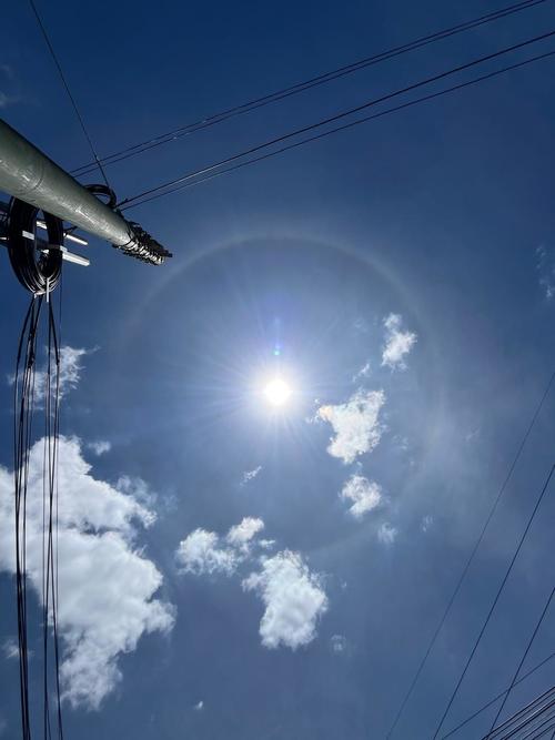 Este fenómeno se forma debido a las altas temperaturas y anuncia una fuerte lluvia. (Foto: Fredy Hernández/Soy502)