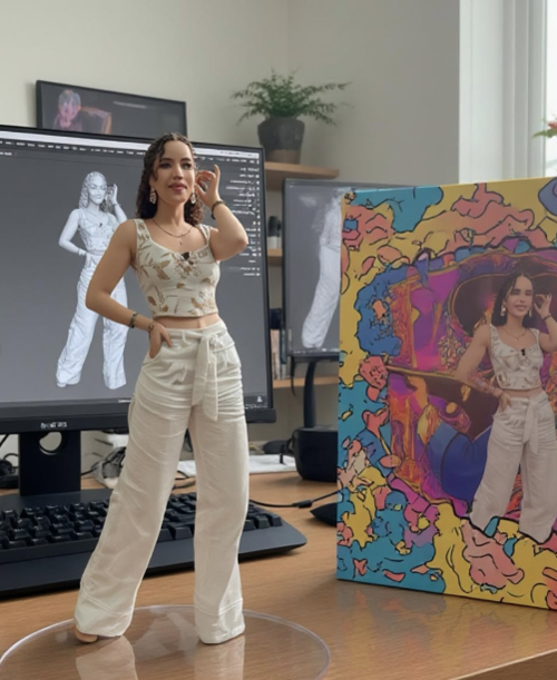 figuras acción IA google gemini 9