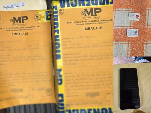 Se incautó un teléfono celular y otros indicios importantes. (Foto: MP)