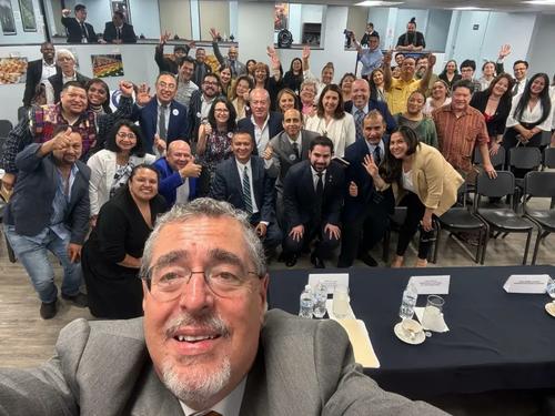 Bernardo Arévalo, ONU, Nueva York, Reunión, migrantes, 02