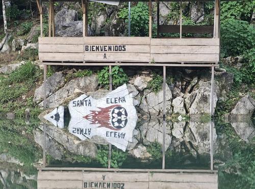 El campo de fútbol se encuentra en la comunidad de Santa Elena. (Foto: redes sociales/Ramón de Jesús)