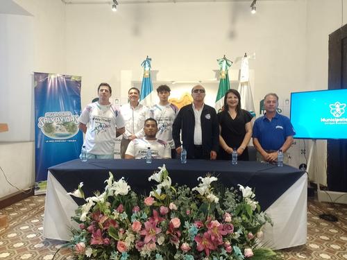 Jefferson Hernández participó en la presentación de la carrera WeThe15, la cual se realizó en La Antigua Guatemala. (Foto: Carlos Vicente/Colaborador)