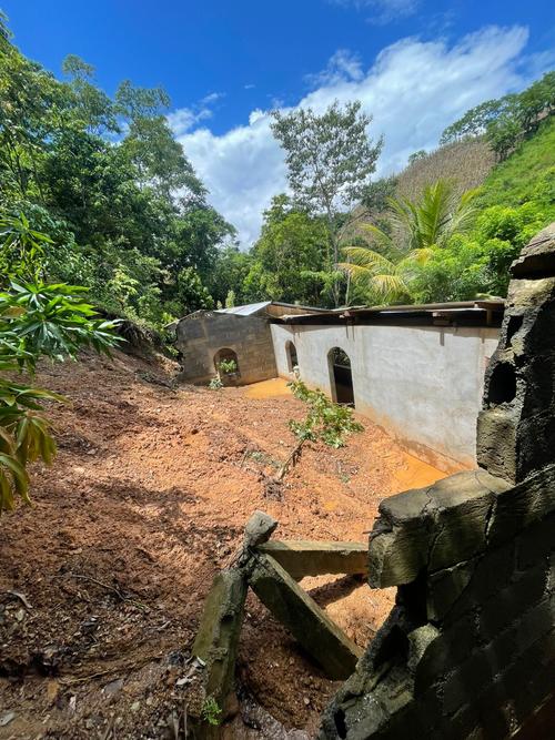 Deslizamientos de tierra han afectado a viviendas durante el presente invierno. (Foto: Conred)
