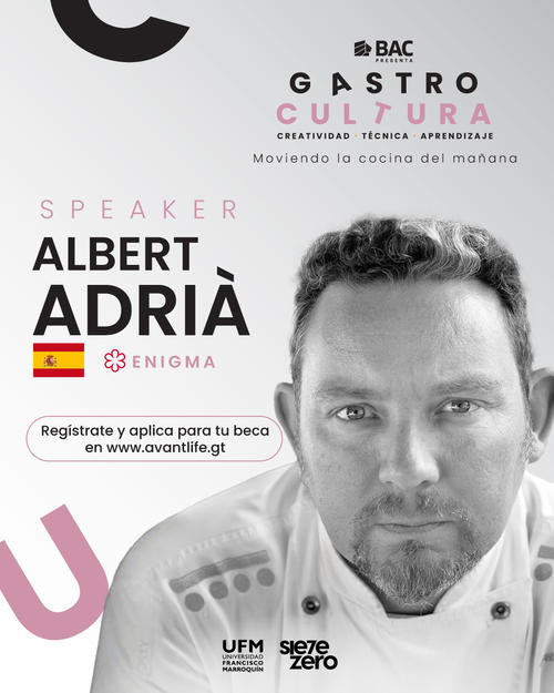 Albert Adrià traerá su propuesta innovadora desde Enigma, con una estrella Michelin. (Foto: Congreso Gastro Cultura)