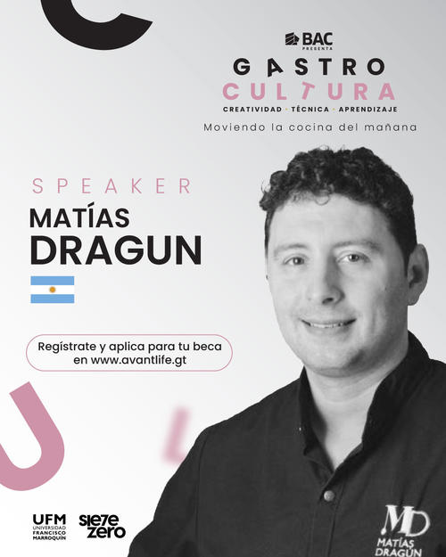 El pastelero Matías Dragún deleitará con su talento con el chocolate. (Foto: Congreso Gastro Cultura)