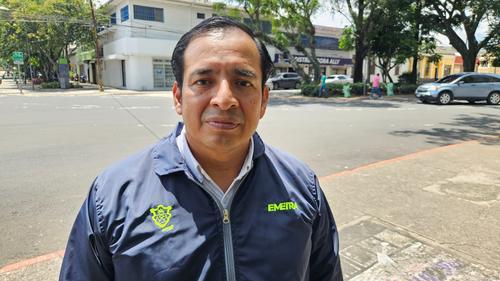 Amílcar Montejo indicó que este fin de semana podría haber tránsito lento en algunos sectores de la capital por labores en municipios aledaños. (Foto: Estuardo Paredes/colaborador)
