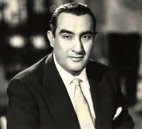 El mexicano Pedro Vargas apareció en la primera transmisión en vivo del Canal 8 de Guatemala. (Foto: Redes Sociales)