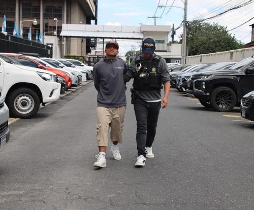 Uno de los capturados fue identificado como Wilson Danilo Pulex Yan. (Foto: PNC)