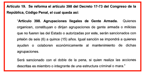 Fuente: Dictamen de la iniciativa de ley 5692