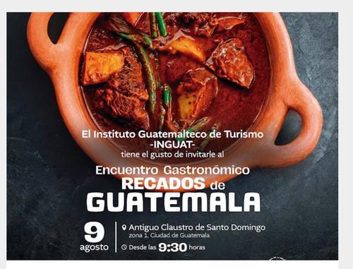 recados, Guatemala. encuentro gastronomico, inguat, red cocinas tradicionales 3