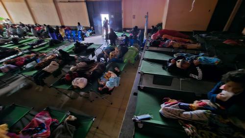 Aproximadamente 350 personas fueron evacuadas. (Foto: Estuardo Paredes/Colaborador)