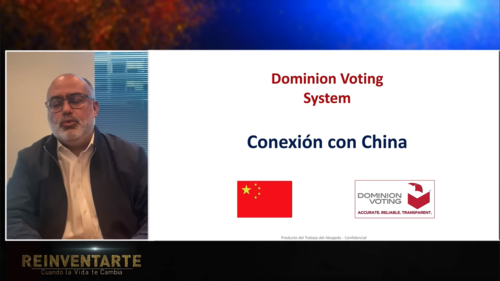 Según el entrevistado, descubrieron una conexión secreta de VPN en las oficinas de la empresa Dominion en Serbia, con Hong Kong en China. (Foto: Captura de pantalla)